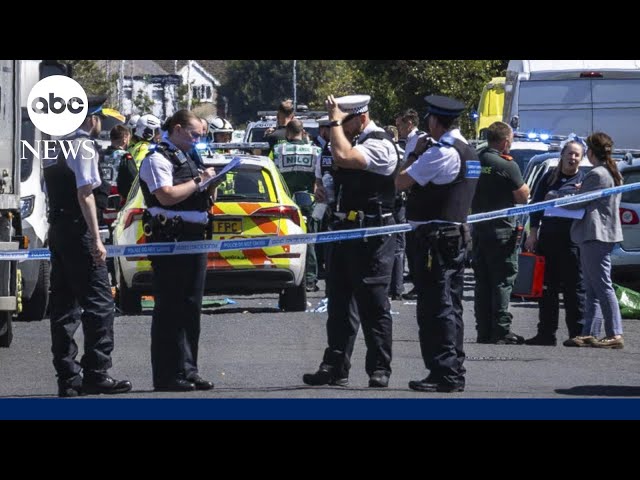 ⁣At least 8 people stabbed in 'major incident' near Liverpool