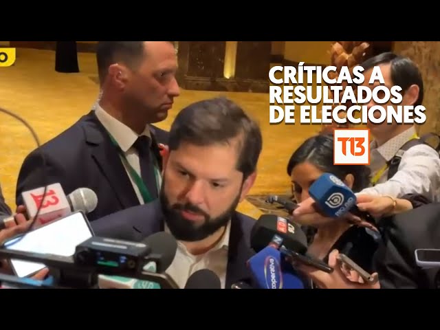 Gabriel Boric: "Me siento moralmente dispuesto a exigir transparencia en esta elección"