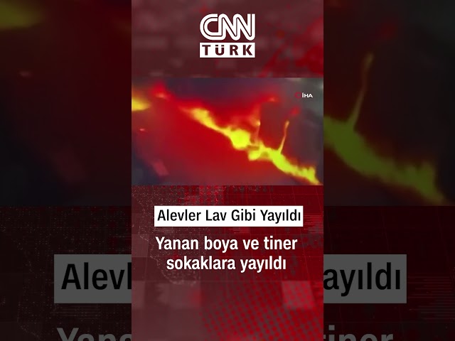 ⁣Gaziantep'te Fabrika Yangını! Alevler Lav Gibi Yayıldı