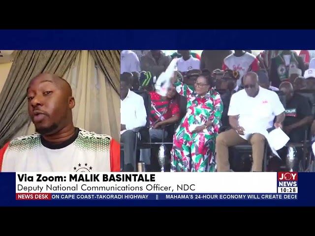 ⁣Malik Basintale blames one of the NPP deputy ministers for being unemployed. #JoyNews