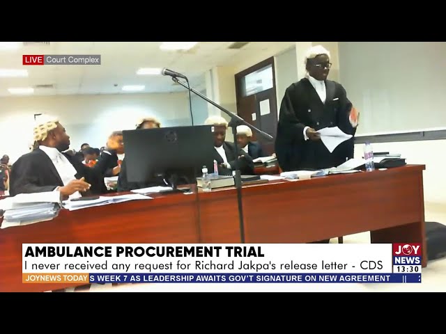 ⁣Ambulance Procurement Trial: Attorney General cross-examines Chief of Defense Staff