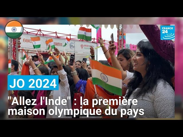 Inde : la première maison olympique de l’histoire du pays à Paris • FRANCE 24