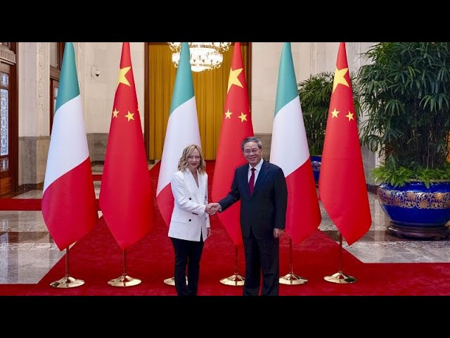 À Pékin, Giorgia Meloni affirme que la Chine est un "interlocuteur important"