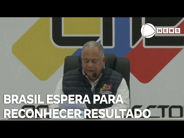 Governo brasileiro ainda não reconhece vitória de Maduro