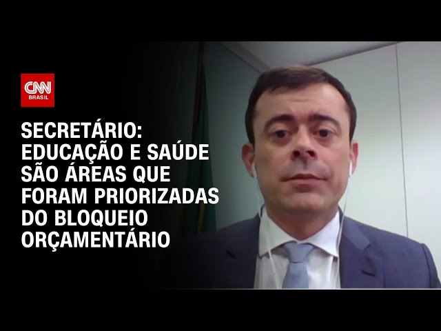 ⁣Secretário: Educação e saúde são áreas que foram priorizadas do bloqueio orçamentário | BASTIDORES