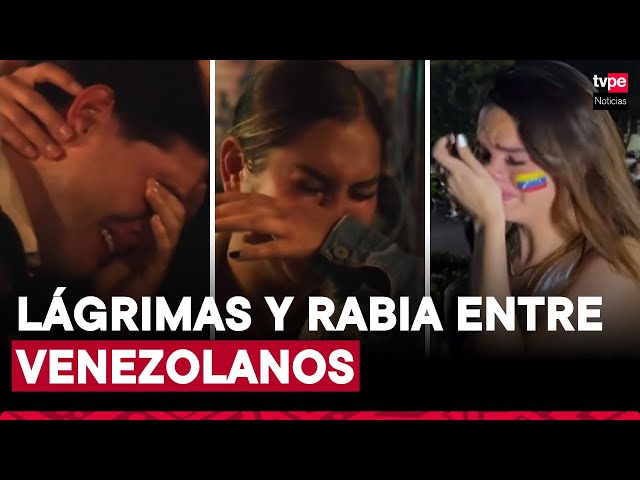 "Queríamos libertad": lágrimas y rabia entre los venezolanos en Colombia tras elecciones