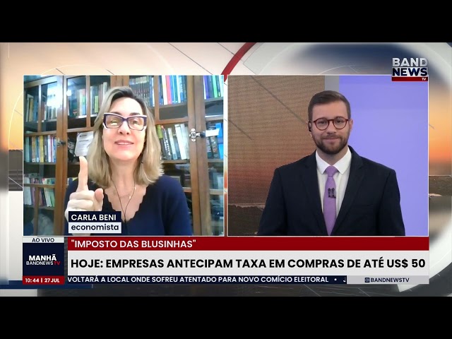 Empresas antecipam taxa em compras de até US$ 50 |BandNews TV