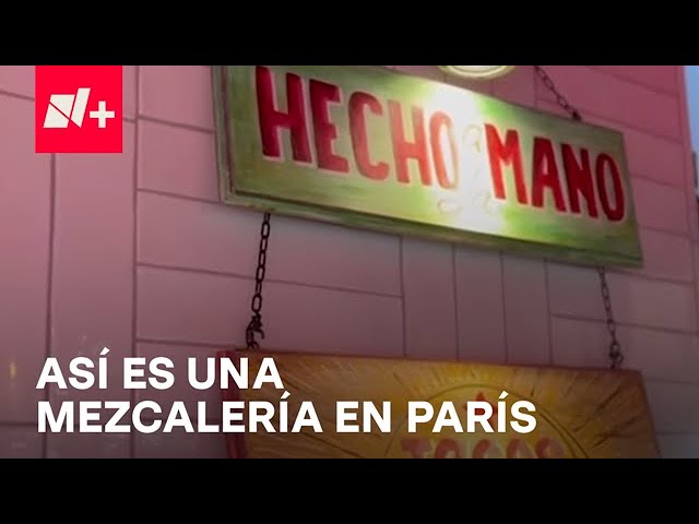 ⁣Danielle Dithurbide conoce la mezcalería, el secreto mejor guardado en París - Despierta