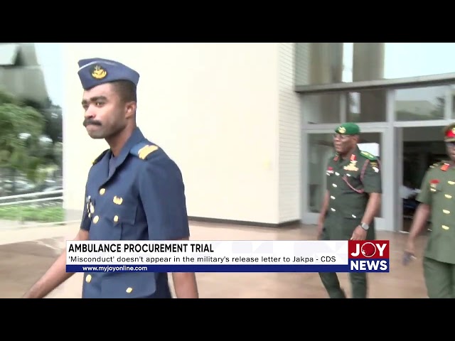 ⁣Ambulance Procurement Trial: 'Misconduct' doesn't appear in the military's relea