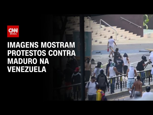 Imagens mostram protestos contra Maduro na Venezuela | CNN ARENA