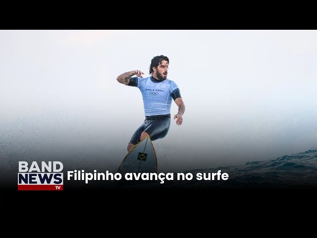 Surfista Filipe Toledo é eliminado da Olimpíada | BandNewsTV