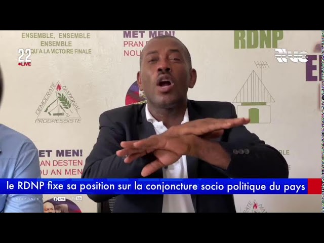 ⁣le RDNP fixe sa position sur la conjoncture socio politique du pays