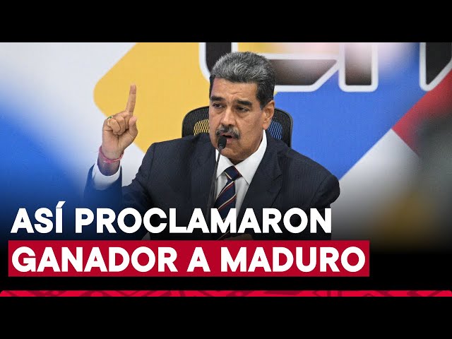 Venezuela: Consejo Nacional Electoral proclama a Maduro como ganador de elección presidencial