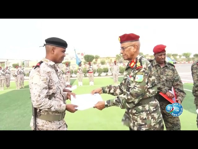 ⁣FAD/ Proclamation des résultats + remise de certificat de la formations techniques militaires.