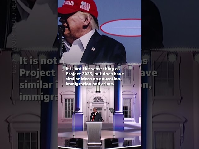 Proposals made in 'Agenda47,' Donald Trump's official platform #Shorts