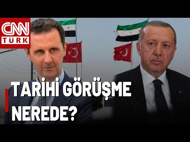 ⁣Erdoğan-Esad Görüşmesi Nerede Olacak? Moskova Mı, Bağdat Mı, Suriye Sınırı Mı?