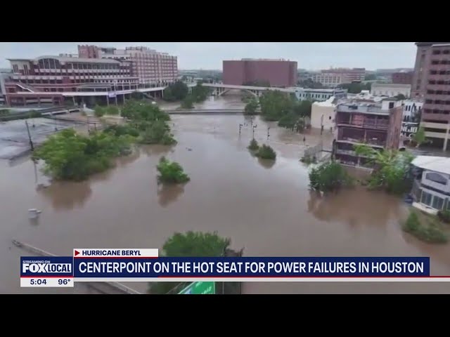 ⁣Texas Senate grills CenterPoint Energy for power failures in Houston after Hurricane Beryl