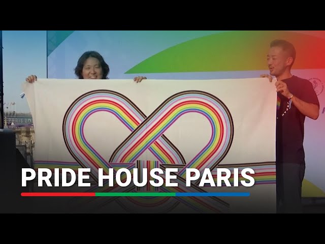 ⁣Pride House Paris takes the torch from Pride House Tokyo