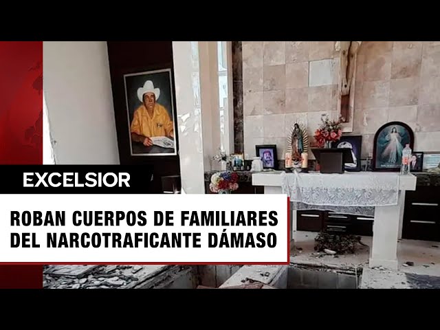 Roban cuerpos de familiares del narcotraficante Dámaso López Núñez, alias ‘El Licenciado’