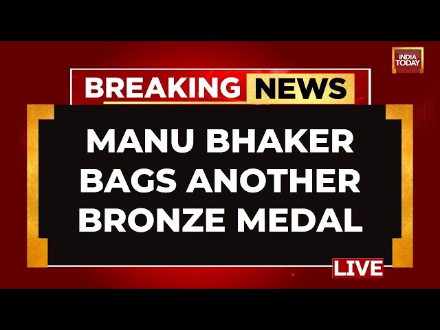 ⁣Olympics LIVE News: Another Bronze For India | Manu Baker Bags 2nd Bronze Medal At Paris Olympics