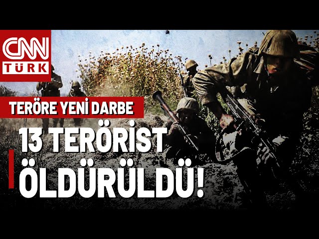 ⁣SON DAKİKA  | Kuzey Irak'a Yeni Harekat! 13 Terörist Etkisiz Hale Getirildi