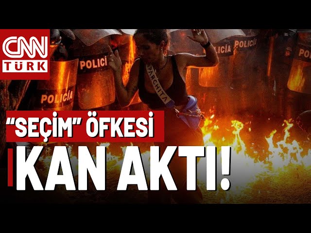 ⁣Ortalık Fena Karıştı! O Ülkede "Seçim" Krizi: Protestolarda Kan Döküldü