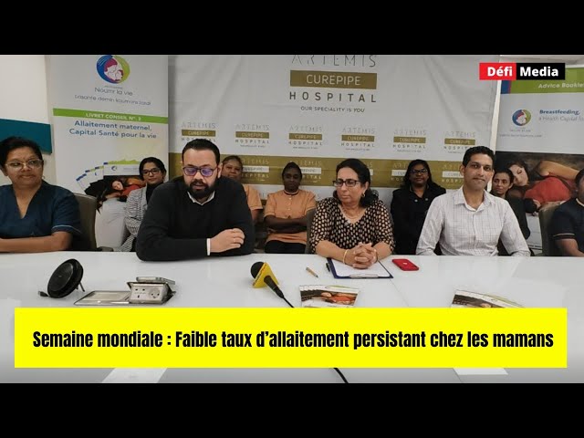 ⁣Semaine mondiale : faible taux d’allaitement persistant chez les mamans