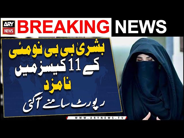 ⁣Rawalpindi Police named Bushra Bibi as an accused in 11 cases