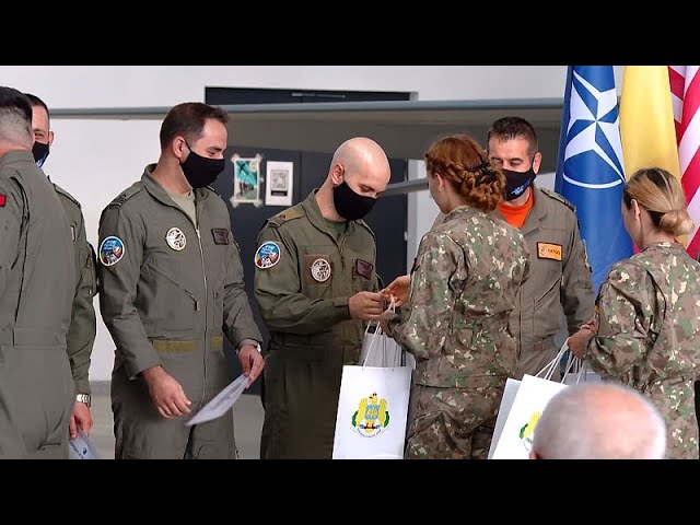 ⁣Romania: Graduation of first F-16 pilots trained at the Fetești Training Centre