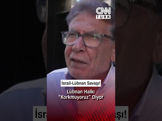 Lübnan Halkı İsrail İle Savaş İhtimalinden Endişe Duymuyor: Korkmuyoruz, Alıştık!