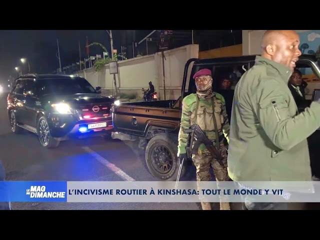 ⁣L’incivisme routier à Kinshasa: Tout le monde est concerné. Corneille Mulumba invité du Mag