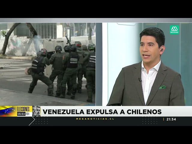 ⁣Venezuela expulsa a chilenos