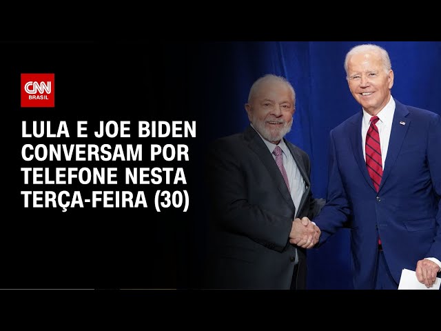 Lula e Joe Biden conversam por telefone nesta terça-feira (30) | CNN NOVO DIA