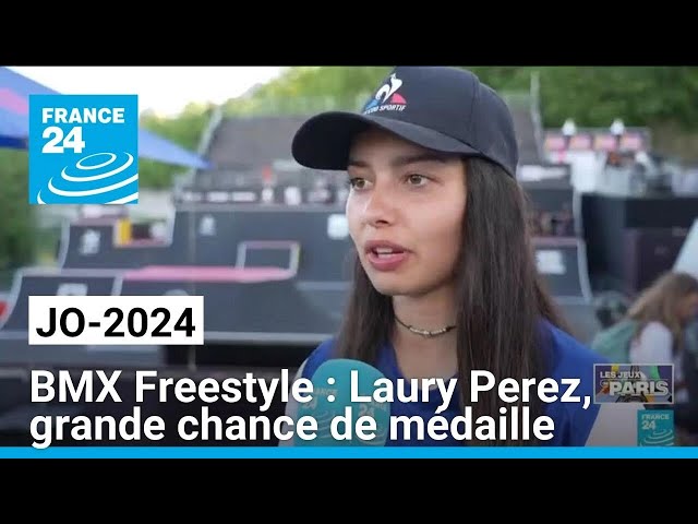 ⁣JO-2024 : Laury Perez, grande chance de médaille en BMX Freestyle • FRANCE 24