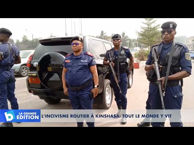 ⁣L’incivisme routier à Kinshasa  Tout le monde y vit