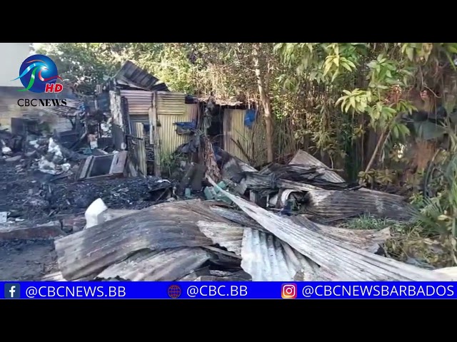 House destroyed after allegedly being firebombed