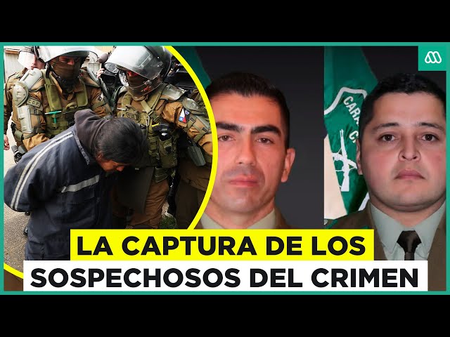 ⁣Triple crimen: Cómo se logró la captura de presuntos autores del asesinato de carabineros