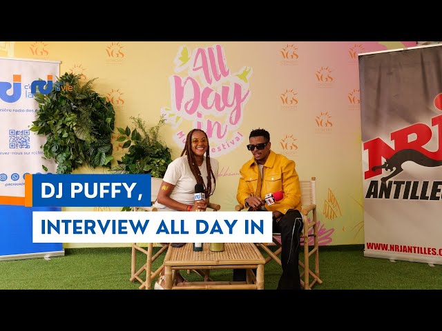 DJ Puffy a la All day In Music Festival