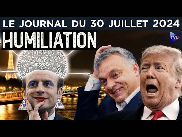 JO de Paris : Macron, risée du monde - le JT du 30 juillet 2024