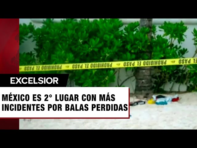 Menor muere por bala perdida en playas de Quintana Roo