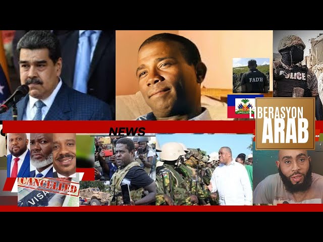 GWO NOUVEL! GUY PHILIPPE POTE APPUYE A NICOLAS MADURO/SE ARAB PALE/SOLDA KENYA POTE PLENTE KONTE USA