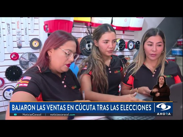 ⁣Bajan las ventas en Cúcuta tras elecciones presidenciales en Venezuela