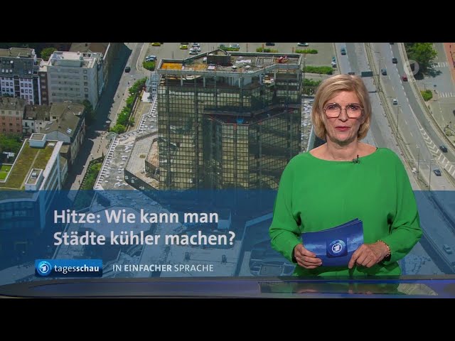 tagesschau in Einfacher Sprache 19:00 Uhr, 30.07.2024