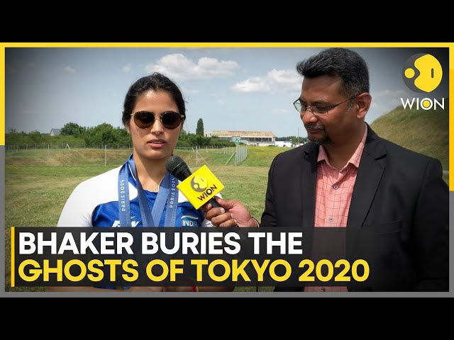 ⁣Paris Olympics 2024: History-maker Manu Bhaker speaks to WION