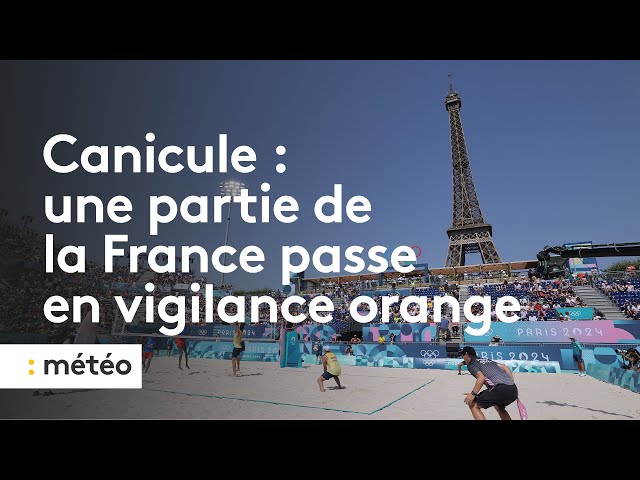 Canicule : une partie de la France passe en vigilance orange