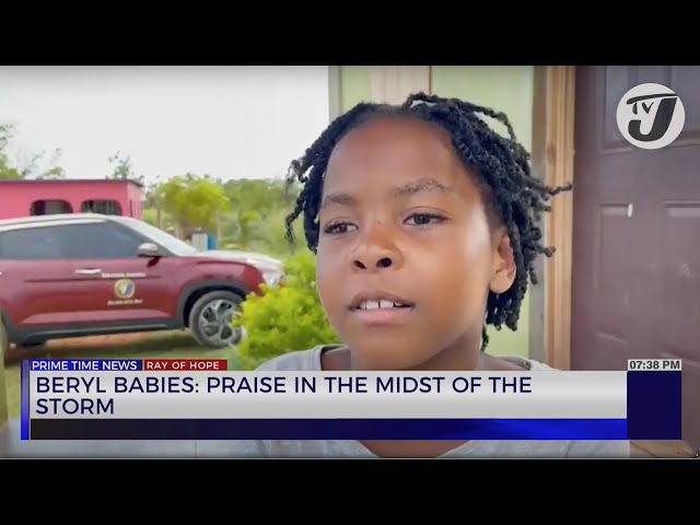 ⁣Beryl Babies: Praise in the Midst of the Storm | TVJ News