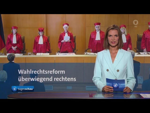 tagesschau 20:00 Uhr, 30.07.2024