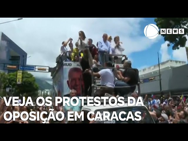 Oposição convoca protestos na Venezuela