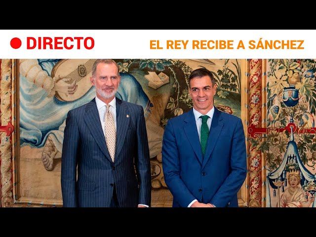 ⁣PEDRO SÁNCHEZ: COMPARECE tras el DESPACHO de VERANO con FELIPE VI en MALLORCA | RTVE