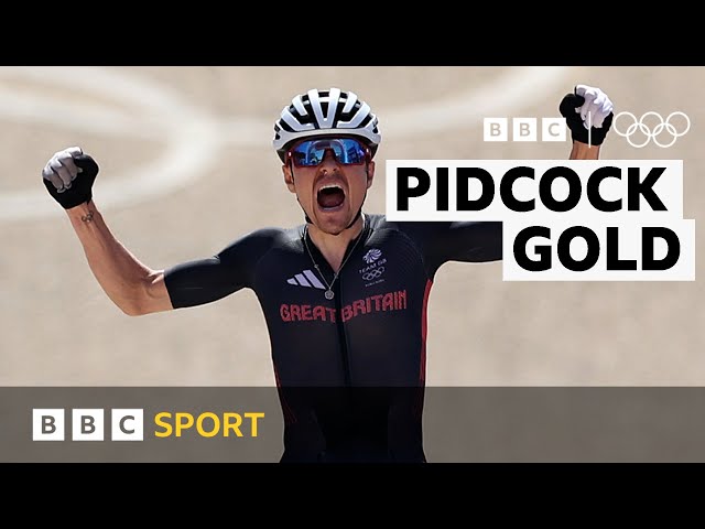 ⁣From zero to hero: Tom Pidcock's unbelievable comeback Olympic gold | Paris 2024 Olympics - BBC